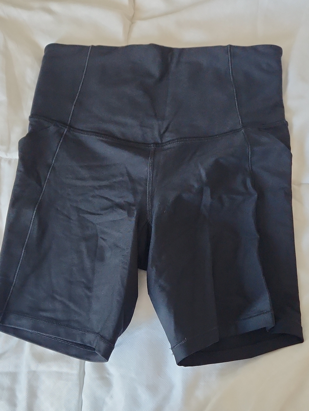 all in motion Black High-Rise Bike Shorts